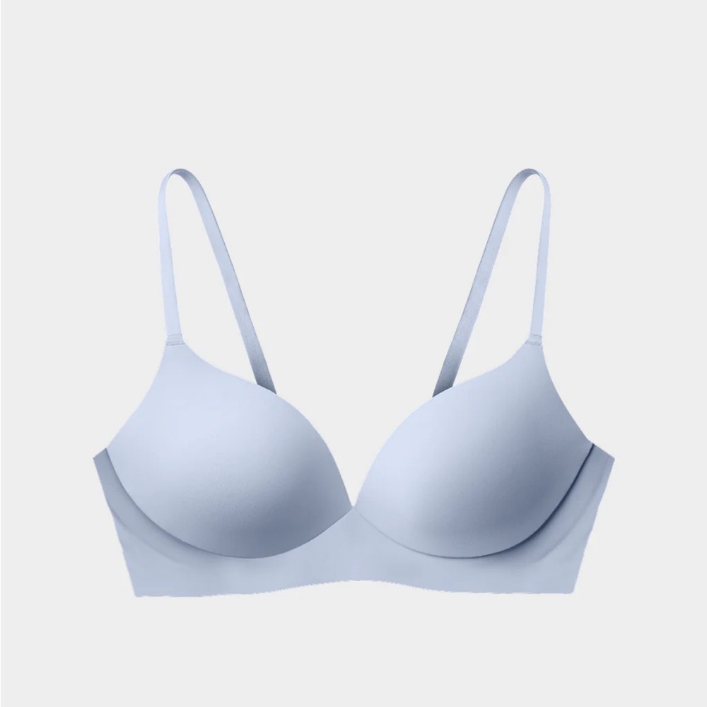 Eby T-Shirt Bra 34B Light Blue Women's Bra